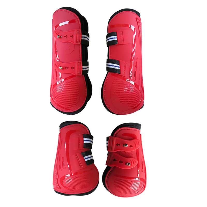 Lunge Line Horse - Stivali per Cavalli con Apertura Frontale,