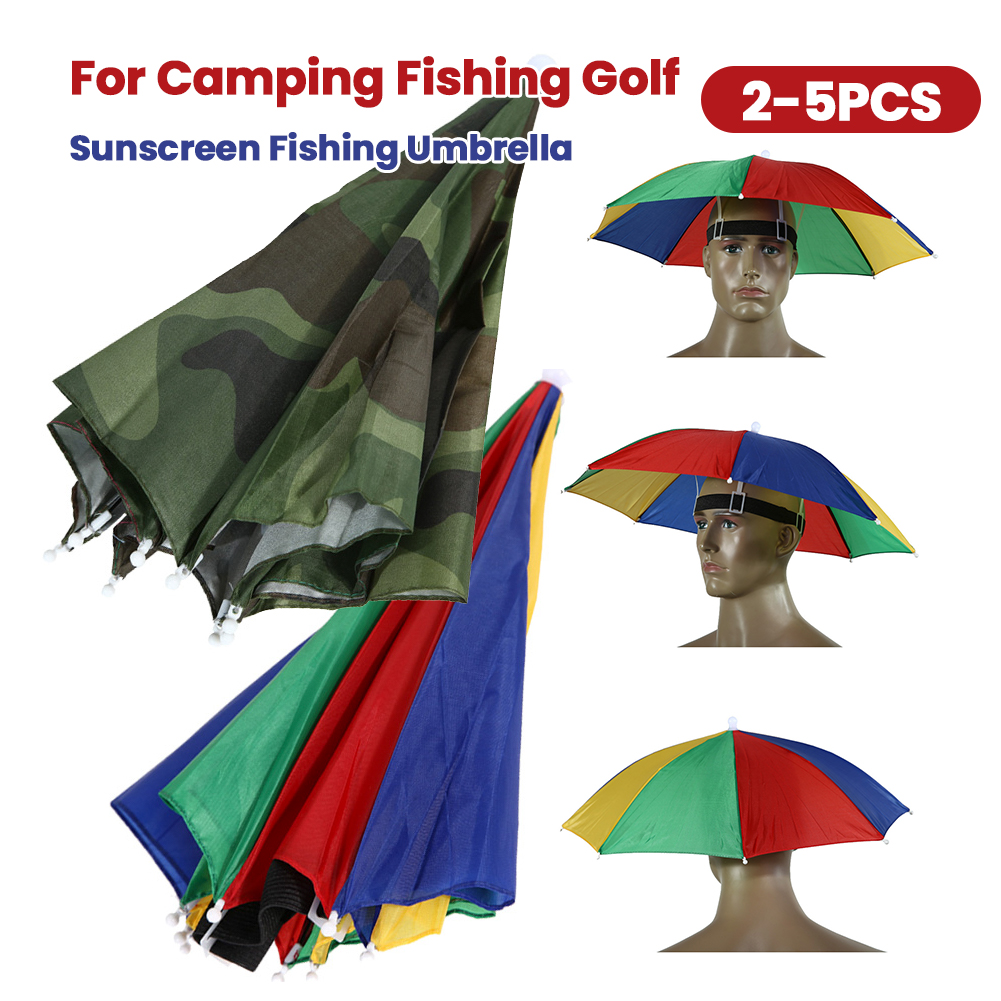 Outdoor Sports Umbrella - Cappello ombrello Protezione solare Ombrello da