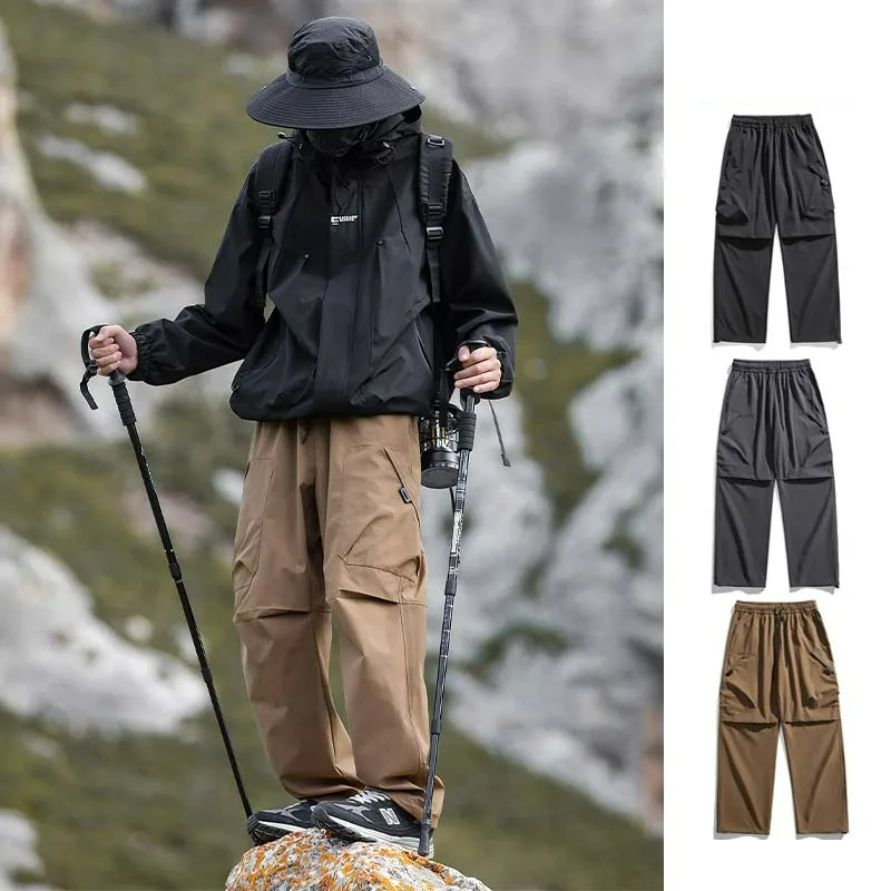 Outdoor Sport Waterproof Pants - Pantaloni da Arrampicata per Uomo, Antivento