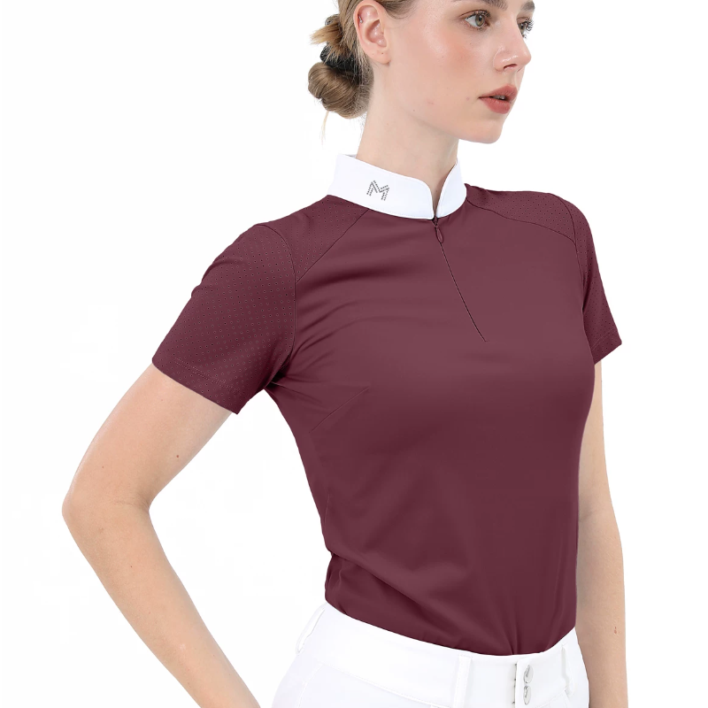 Polo Shirt Equestrian - Maglietta Professionale da Equitazione a Maniche