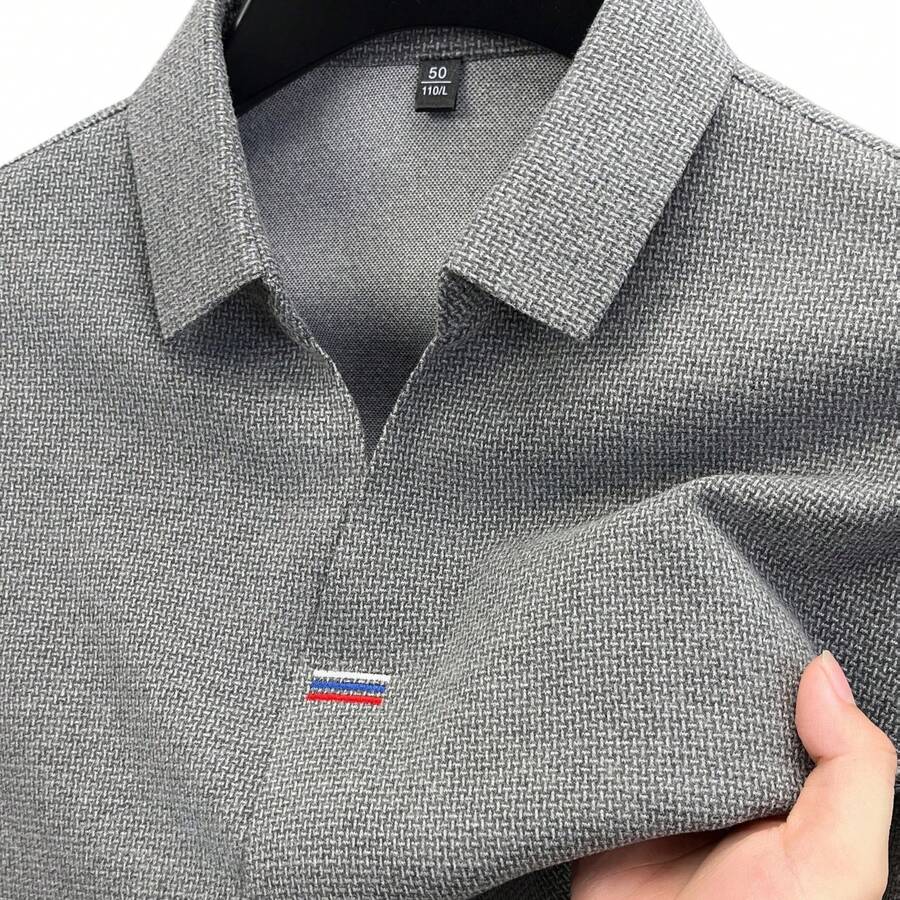 Polo Shirt Equestrian - Camicia a maniche lunghe da uomo