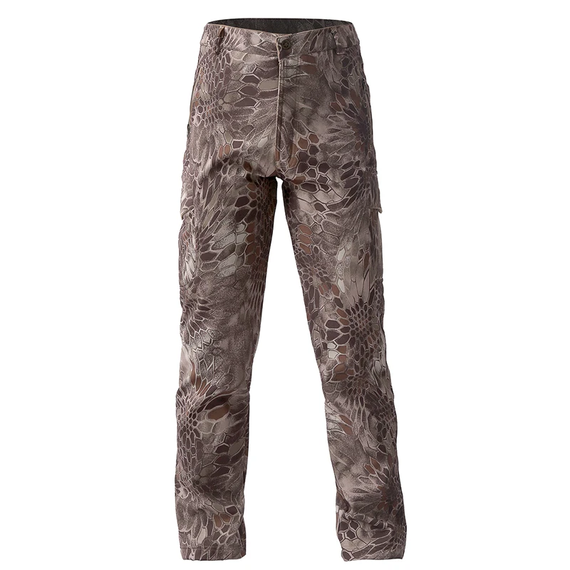 Outdoor Sport Waterproof Pants - Pantaloni mimetici tattici Softshell in pelle