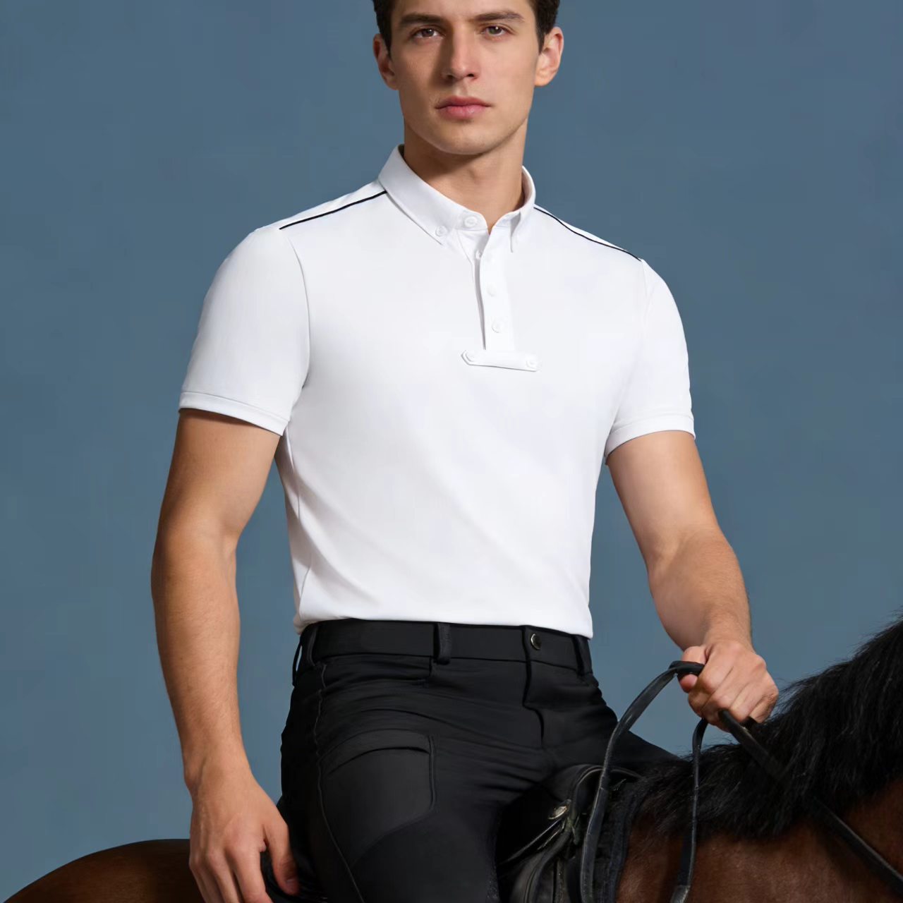 Maglia polo da equitazione da  - Polo Shirt Equestrian recensione e prezzo