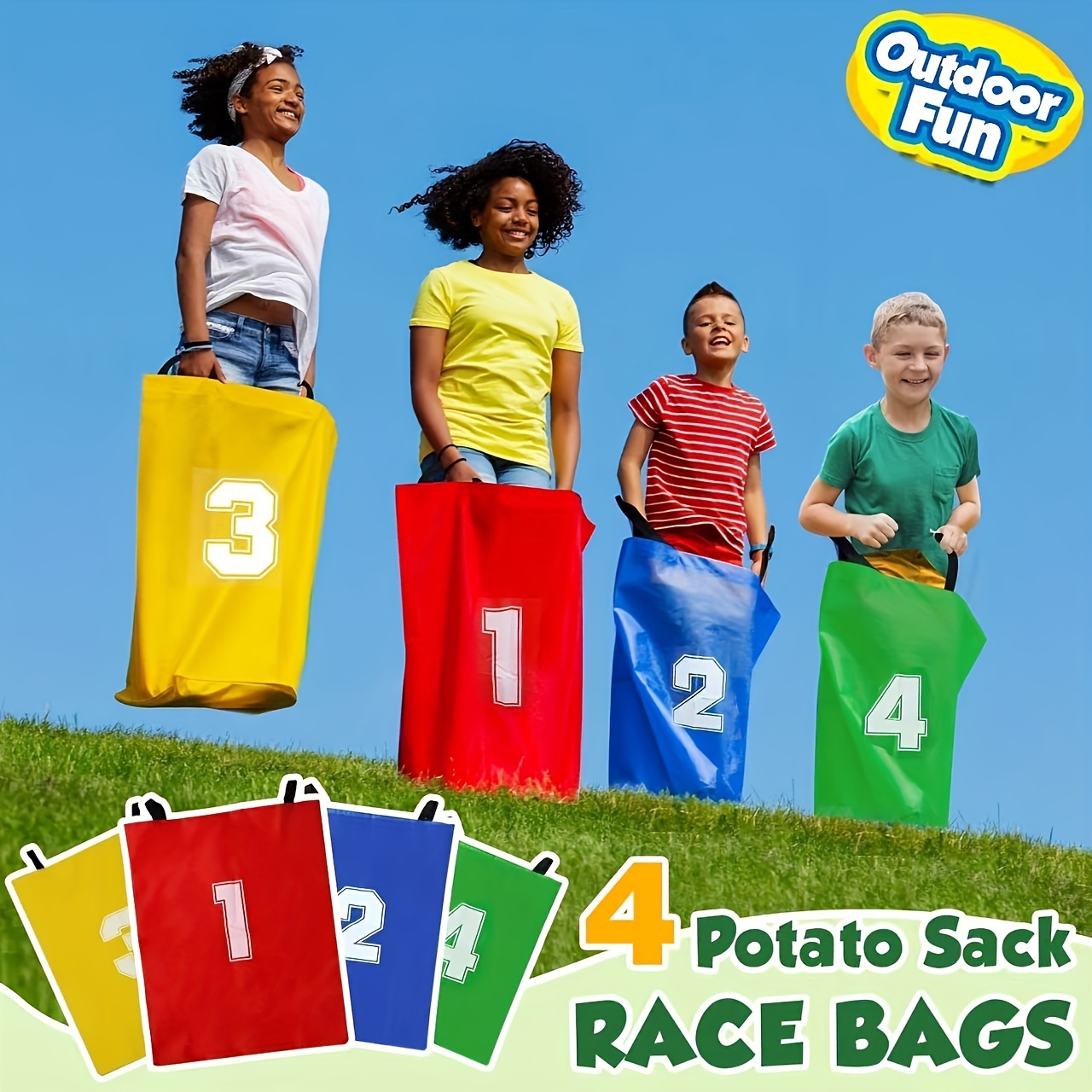 Set di 4 Sacchi di Tela per Gi - Outdoor Sport Bag recensione e prezzo