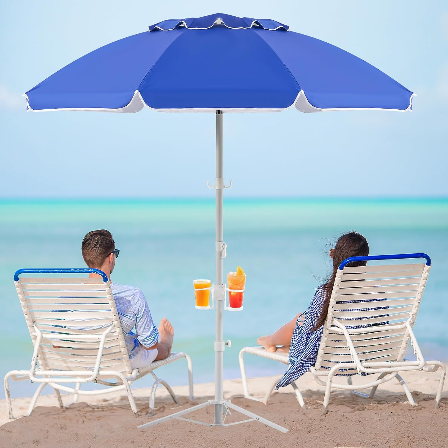 Ombrellone Portatile da 6,5 Pi - Outdoor Sports Umbrella recensione e prezzo