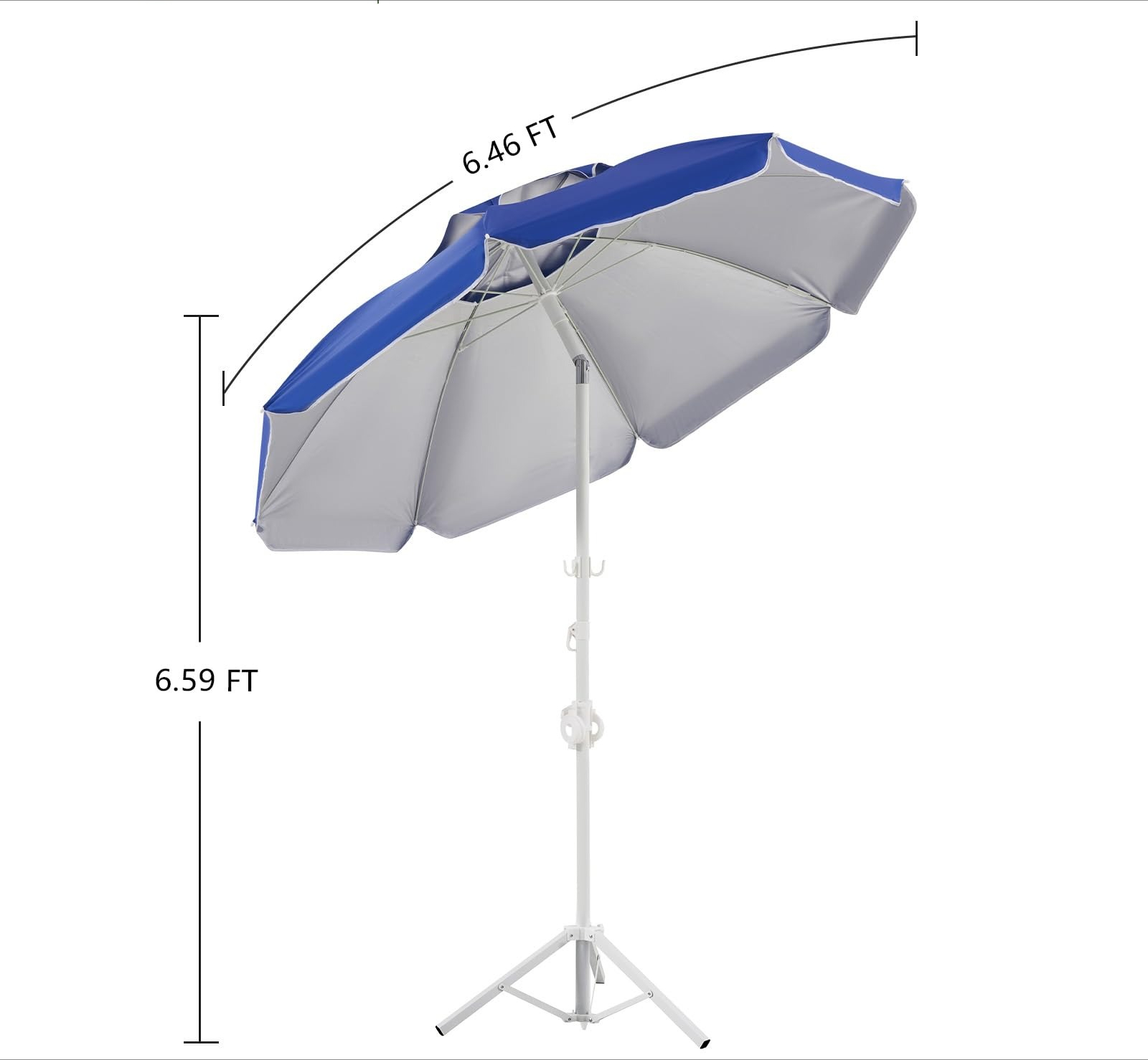 Ombrellone Portatile da 6,5 Pi - Outdoor Sports Umbrella recensione e prezzo
